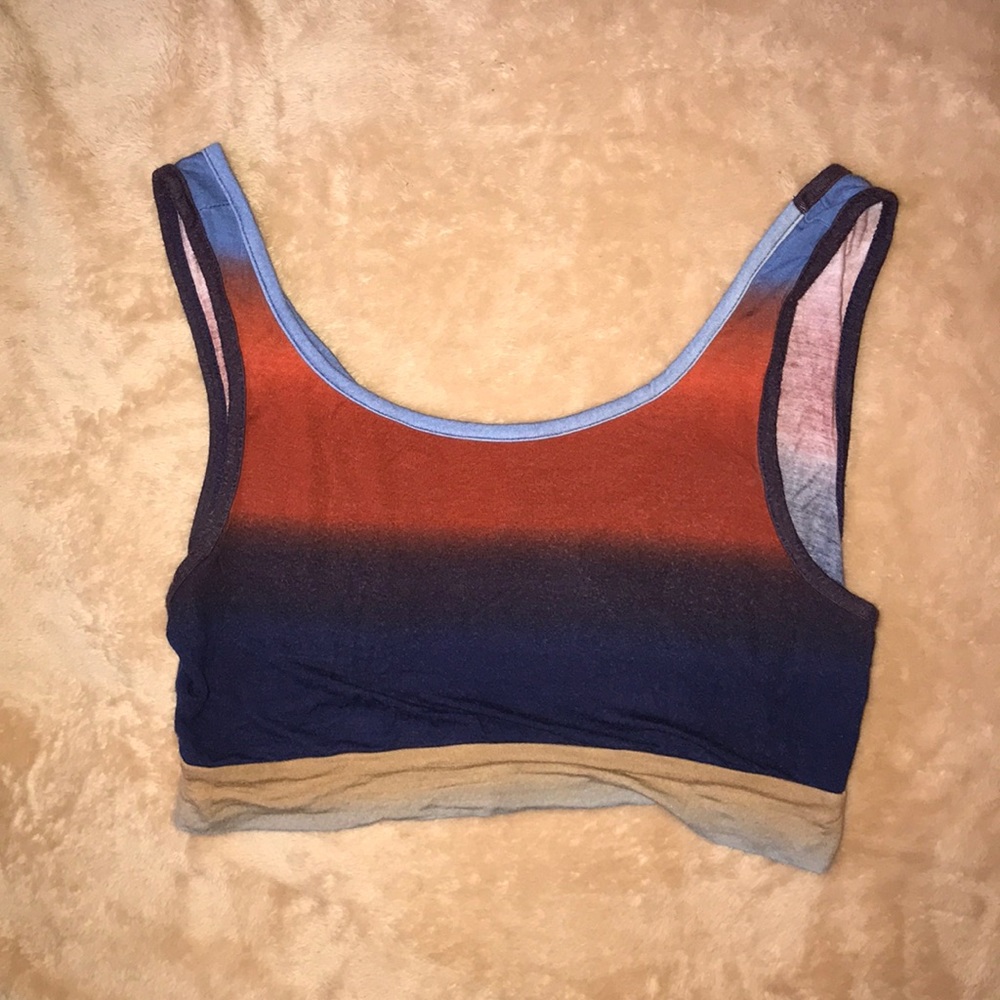 Ñu LABEL Multi Colored Crop Top